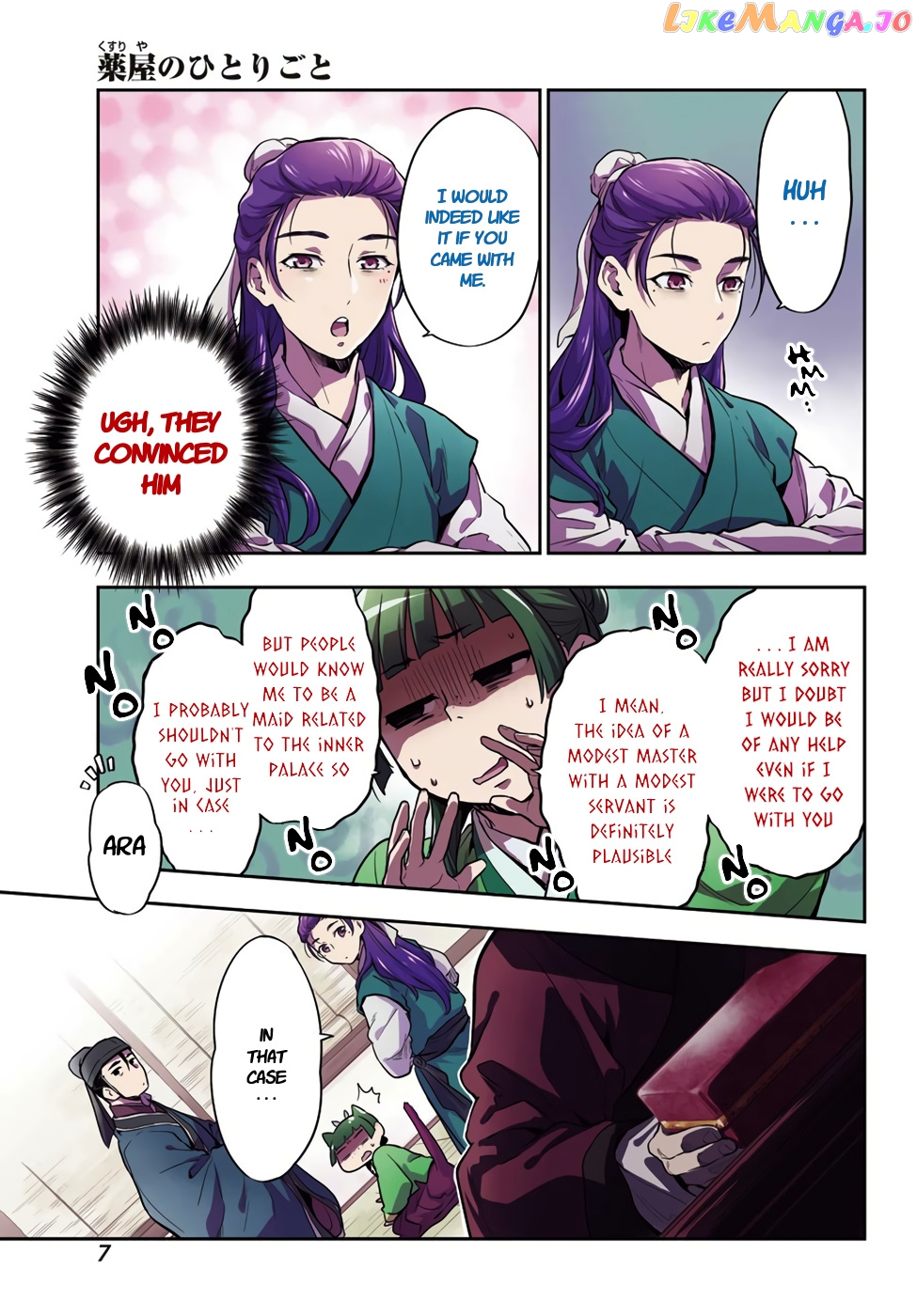 Kusuriya No Hitorigoto Chapter 28.1 image 05